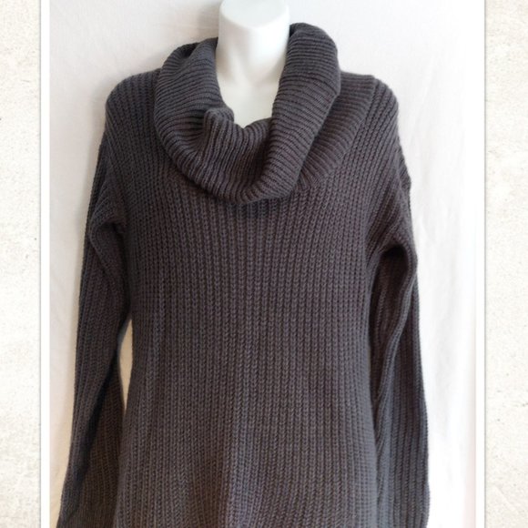 Women's "Sweater Project"  Cowl Neck Sweater size large - Picture 2 of 3